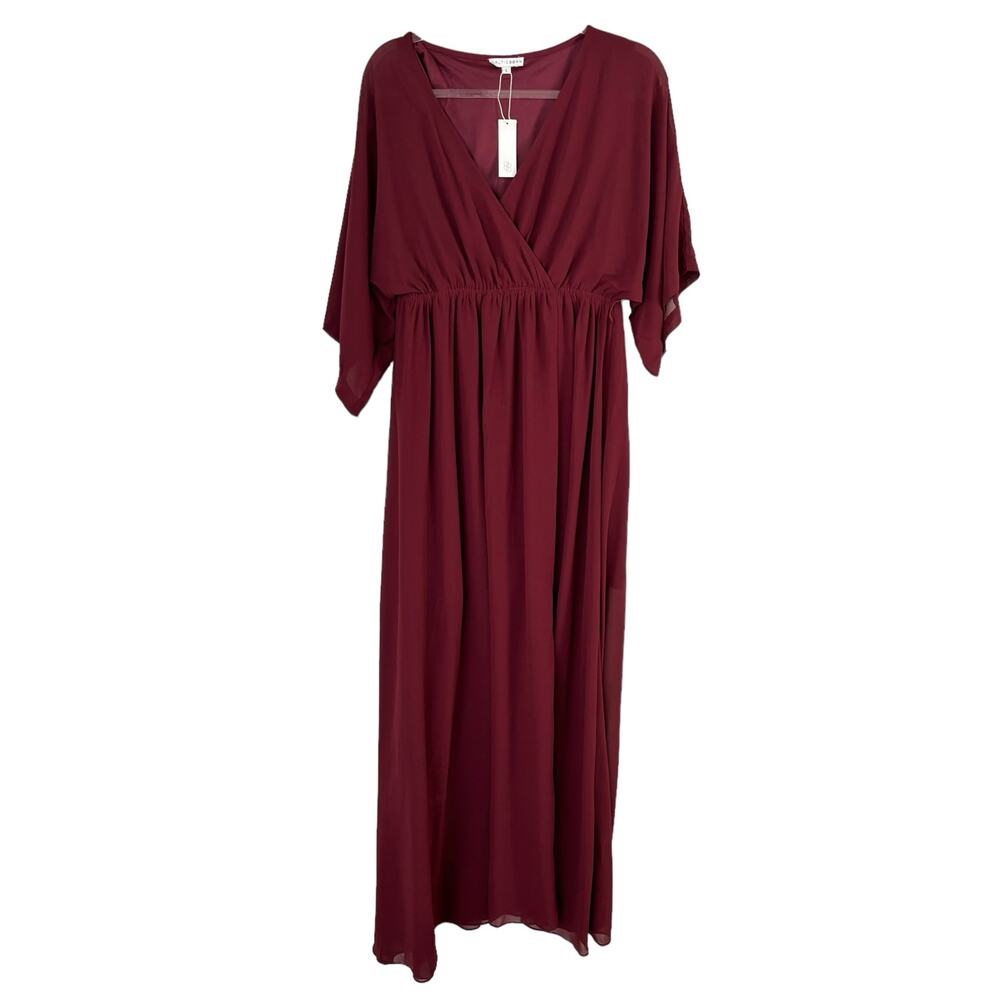 BALTIC BORN VAUGHNIE MAXI DRESS NEW WITH TAGS MISSING A BELT WOMEN SZE L - Picture 3 of 14